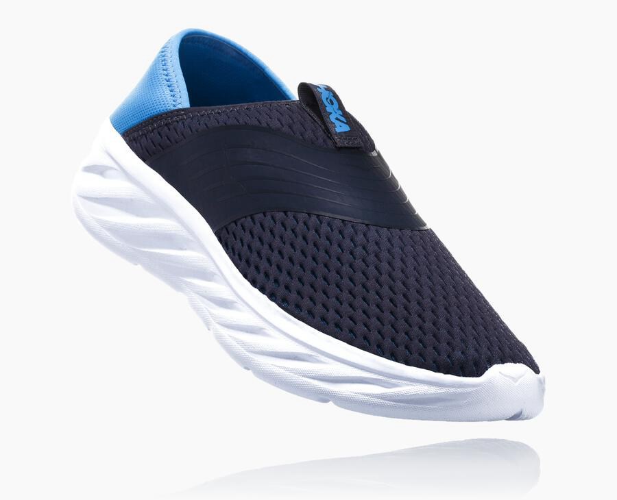 Hoka One One サンダル メンズ ネイビー/白 - Mafate Speed 3 - KO5178694